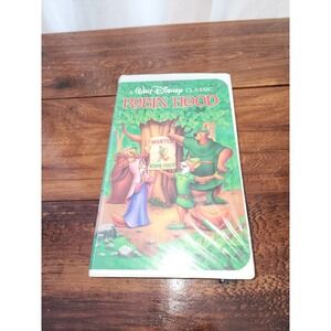 A Walt Disney Classic Robin Hood Black Diamond‎ VHS Movie